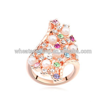 Top-selling vogue fancy ladies stone rings